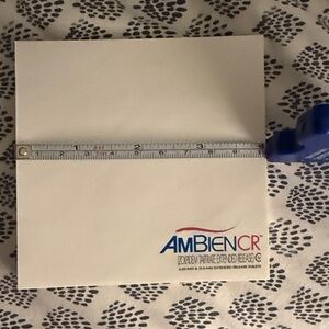 Ambien CR Notepad POST IT NOTES DRUG REP PAPER 30 sheets sticky pad zolpidem 💊